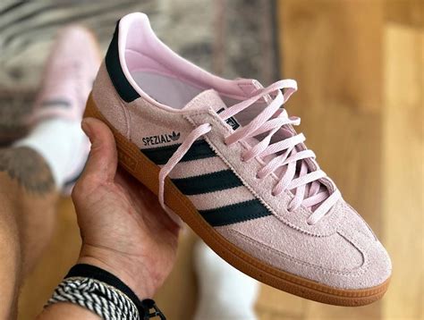 adidas handball spezial pink black|adidas handball spezial clear pink.